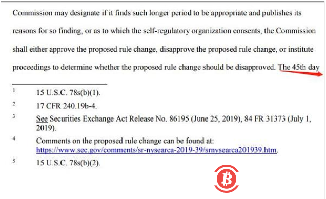 SEC推迟裁决三个关于比特币ETF交易的申请