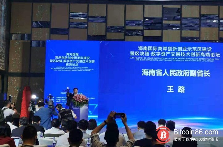 海南副省长王路：希望将海南打造成数字资产交易示范区