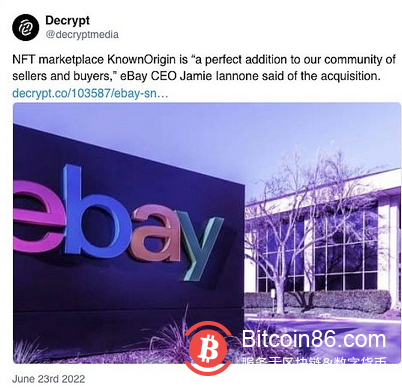 eBay、Uniswap纷纷收购NFT平台意味着啥